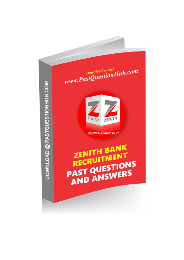 Zenith Bank Recruitment Past Questions and Answers Pdf is here on this page for download. Get the up-to-date Zenith Bank job aptitude test questions.