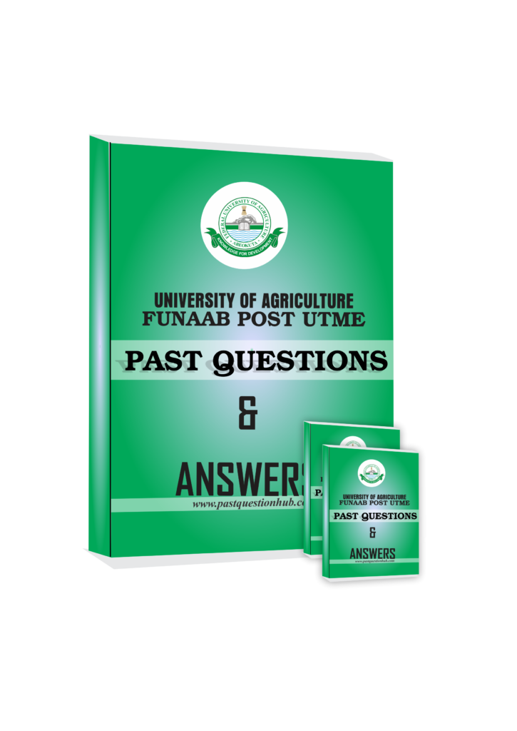 FUNAAB Post UTME Past Questions And Answers Pdf | Up To Date