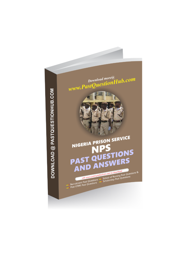 Nigeria Prison Service NPS Past Questions