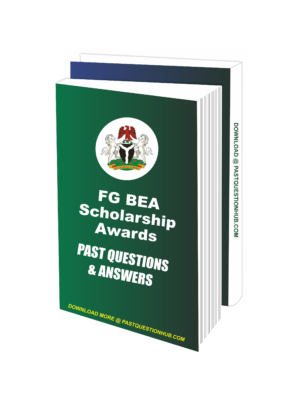 FG BEA Scholarship Awards Past Questions
