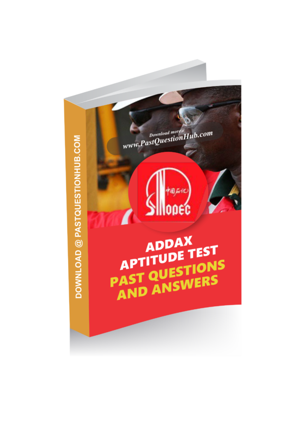 ADDAX Aptitude Test Past Questions