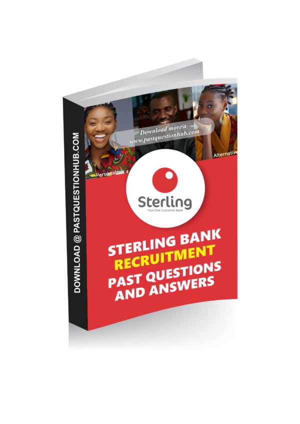 Sterling Bank Recruitment Past Questions