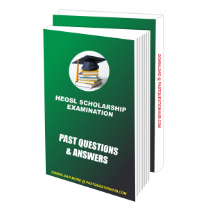 HEOSL Scholarship Past Questions and Answers 2025 PDF Download