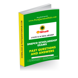 SNEPCO Scholarship Past Questions 2000 - 2024 PDF – Up to Date Version