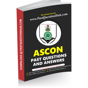 ASCON Exams Past Questions and Answers 2025 Download PDF