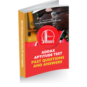 ADDAX Aptitude Test Past Questions and Answers PDF Download 2025